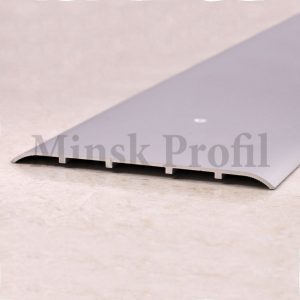 Алюминиевый одноуровневый широкий накладной порог для пола