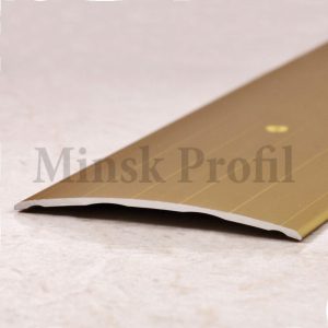 Алюминиевый широкий накладной одноуровневый порог для пола