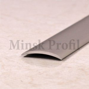 Алюминиевый анодированный одноуровневый накладной порог для пола